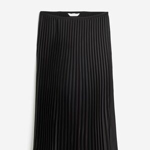 H and M pleted midi skirt.
